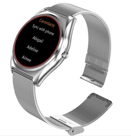 Ceas Smartwatch iUni N3 Plus, BT, 1.3 Inch, IOS si Android, Silver