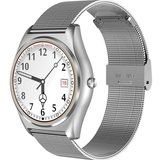 Ceas Smartwatch iUni N3 Plus, BT, 1.3 Inch, IOS si Android, Silver